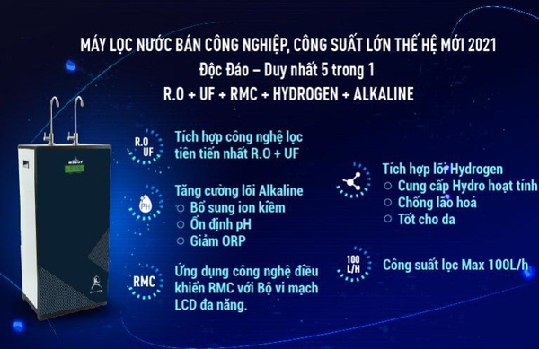 Máy Lọc Nước Robot Nóng SPRING PRO 939GHQ-UR Bán Công Nghiệp
