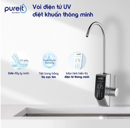 Lọc Nước Âm Tủ Bếp Unilever Pureit Delica UR5840