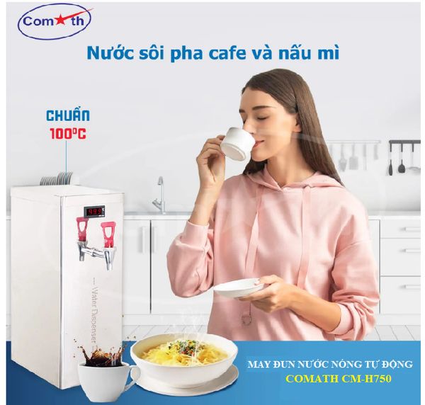 Máy Lọc Nước Đun Nóng Tự Động Comath CM-H750