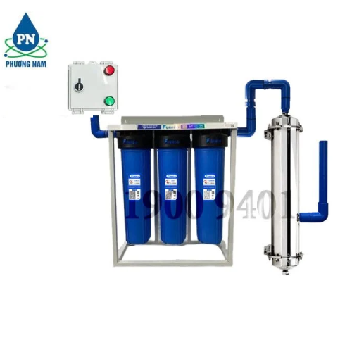 Lọc Nước Đầu Nguồn 3 Cấp Biglue UF- 3000L/h VTĐ Funaco