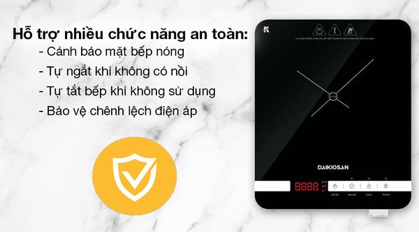 Bếp Điện Từ Đơn Daikiosan DKT-100004