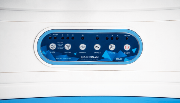 Quạt Hơi Nước Daikiosan DM206 ( DKA- 10000A) Làm Mát 65 -70 m2