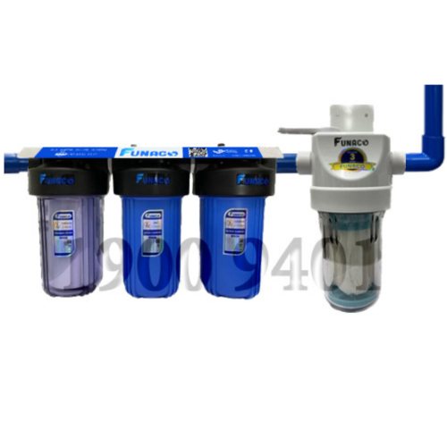 Combo Lọc Tổng 3 Cấp Funaco - UF 1200L/h