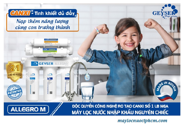 Máy Lọc Nước Geyser Allegro M-5 SALE