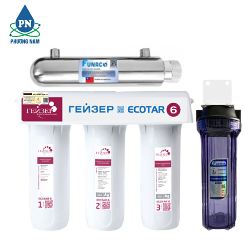 Máy Lọc Nước Geyser Ecotar 6 -Auto UV - ion canxi