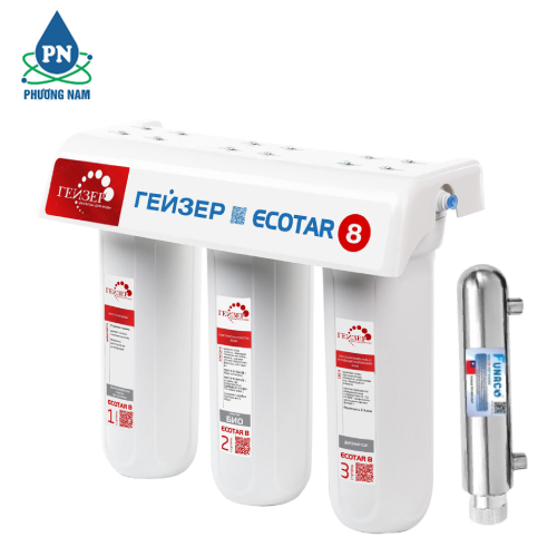 Máy Lọc Nước Geyser Ecotar 8 - Auto UV - ion canxi