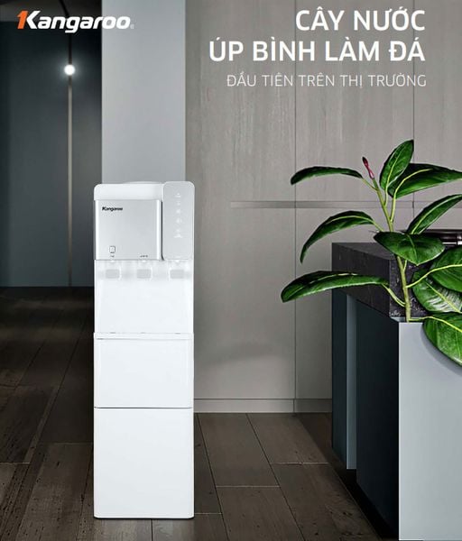 Cây Nước Nóng Lạnh Và Làm Đá Kangaroo KG65A3