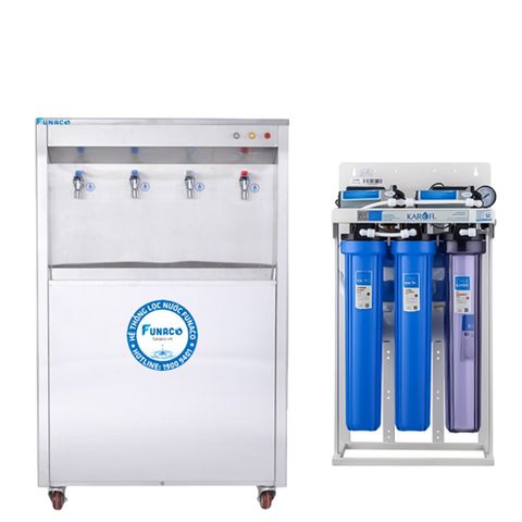 Máy Lọc Nước Karofi KB80VT - 80L/h Nóng Lạnh Nguội