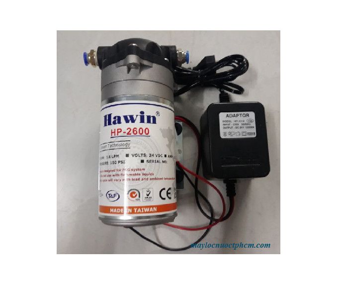 Bơm Phun Sương Hawin HP-2600 + Adaptor 24V