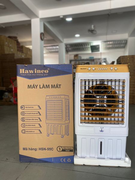 Quạt Hơi Nước Hawin HSN-55C. Làm Mát 20-30m2