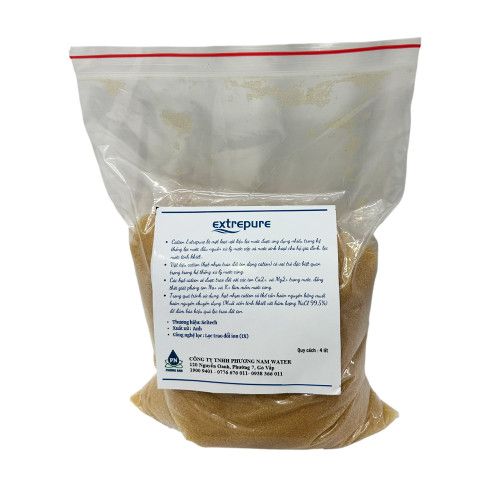 Hạt nhựa Cation Extrepure bao 4 Lít