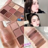  PHẤN MẮT 9 Ô MÀU HỒNG ĐẤT GLAMCOLOUR 