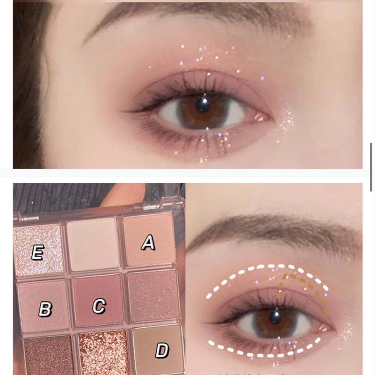  PHẤN MẮT 9 Ô MÀU HỒNG ĐẤT GLAMCOLOUR 