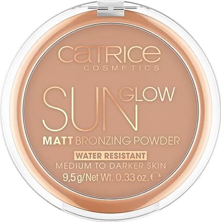  SUN GLOW MATT BRONZING POWDER PHẤN PHỦ TẠO KHỐI CATRICE 