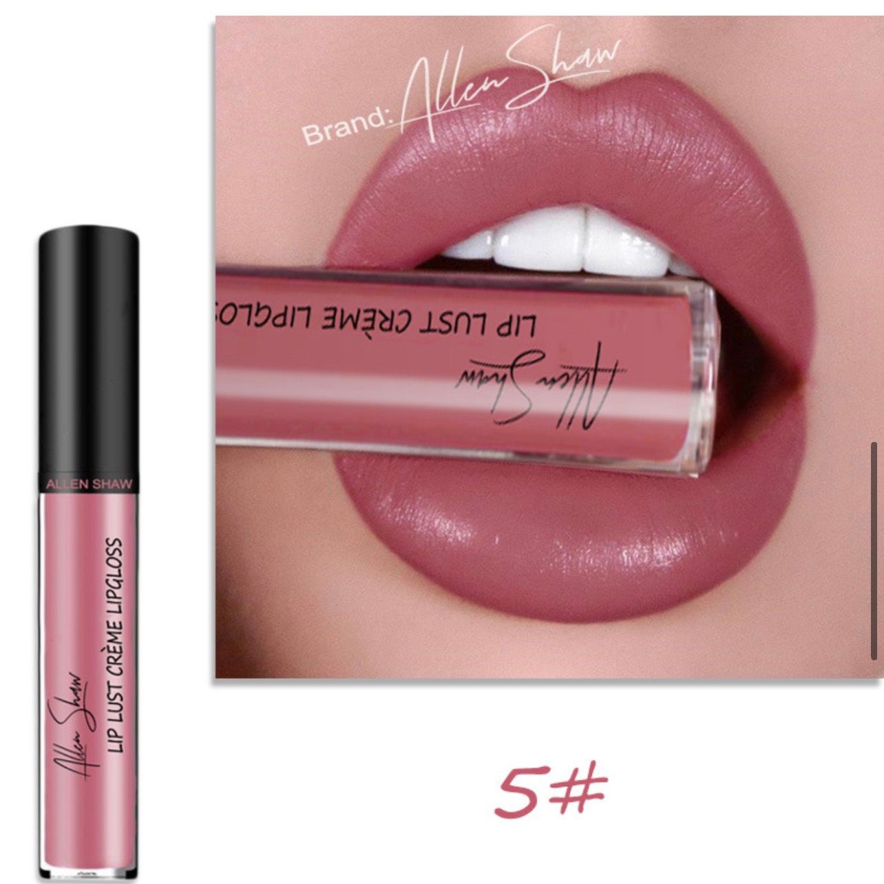  ALLEN SHAW SON KEM LIP LUST CREME LIPGLOSS 