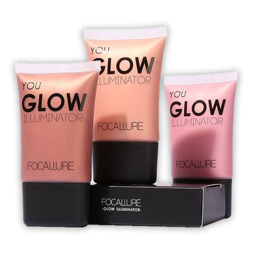  FOCALLURE KEM LÓT HIGHLIGHT Glow Illuminator Shimmering Skin Perfection® 