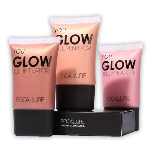  FOCALLURE KEM LÓT HIGHLIGHT Glow Illuminator Shimmering Skin Perfection® 