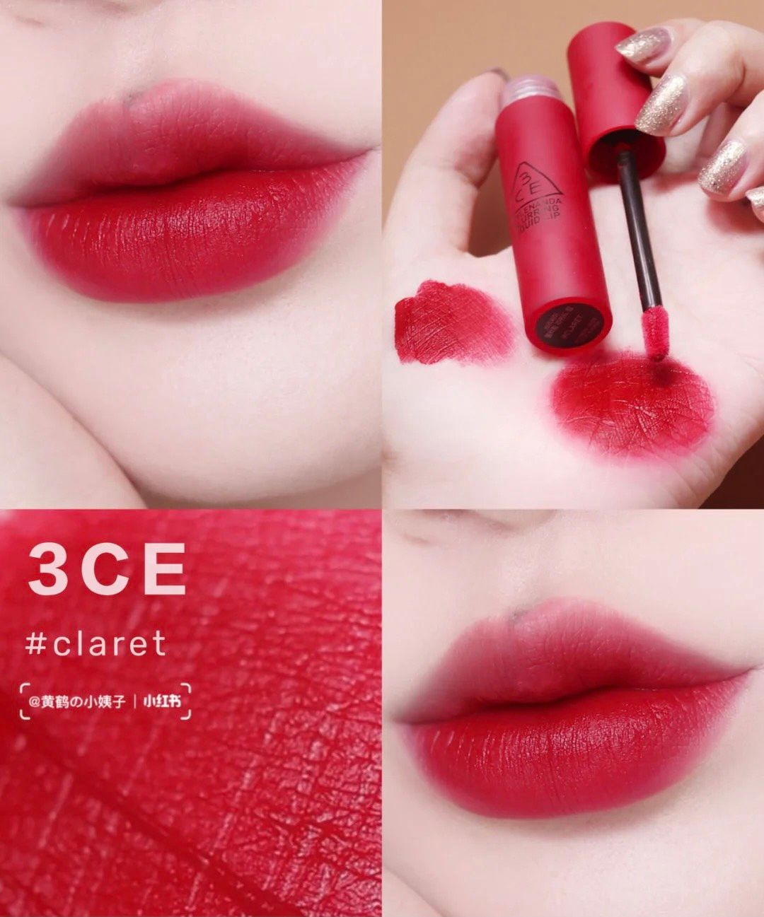  Blurring Liquid Lip bộ sưu tập son kem 3CE Stylenanda 