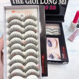  E8 hộp lông mi 10 cặp làm từ tóc thật siêu tự nhiên mềm mịn thương hiệu Đăng Quang 