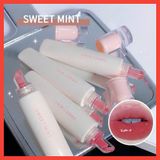  Lip Glaze son dưỡng mềm môi có màu nhẹ thương hiệu Sweet Mint 
