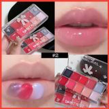 Jelly lipstick pallete khay son 10 màu thương hiệu Sweetmint 