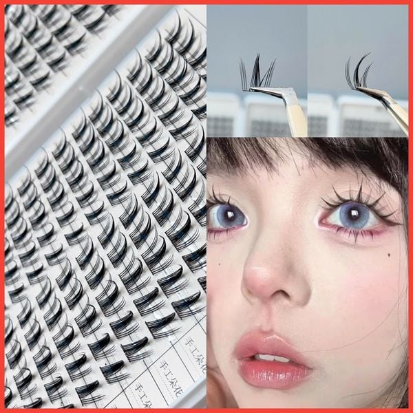  Liang Qiao hộp lông mi 32 cặp tự nối tại nhà kiểu dáng sole ấn tượng 