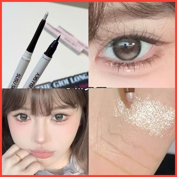  Susu Sky bút 2 đầu tạo bọng mắt và kẻ viền eyeliner 
