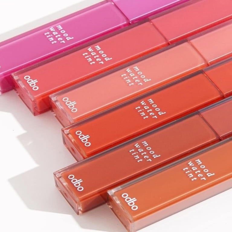  Mood Water Tint bộ sưu tập son kem lì hoàn toàn mới thương hiệu Odbo (Made in Thailand) 