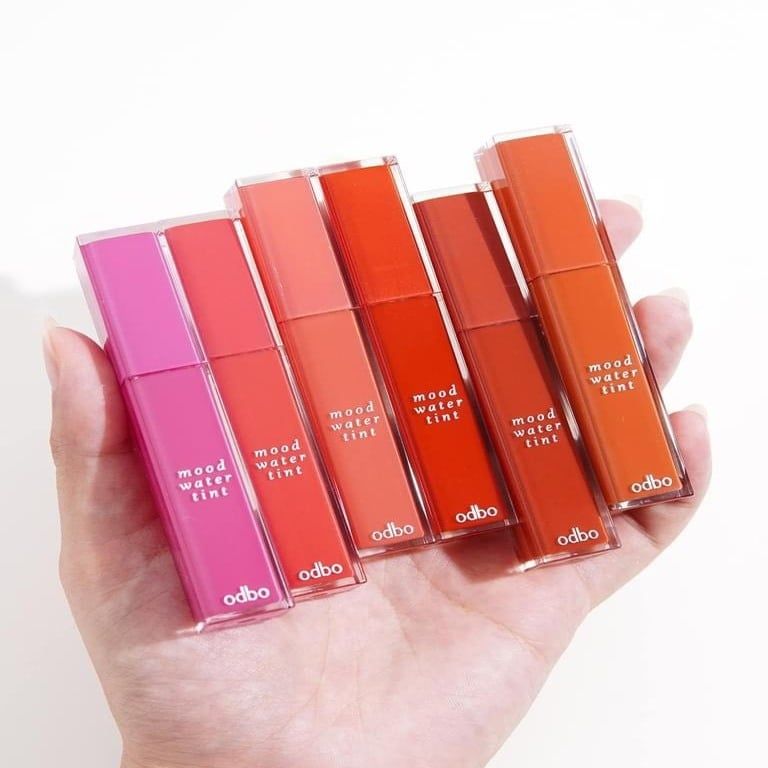  Mood Water Tint bộ sưu tập son kem lì hoàn toàn mới thương hiệu Odbo (Made in Thailand) 