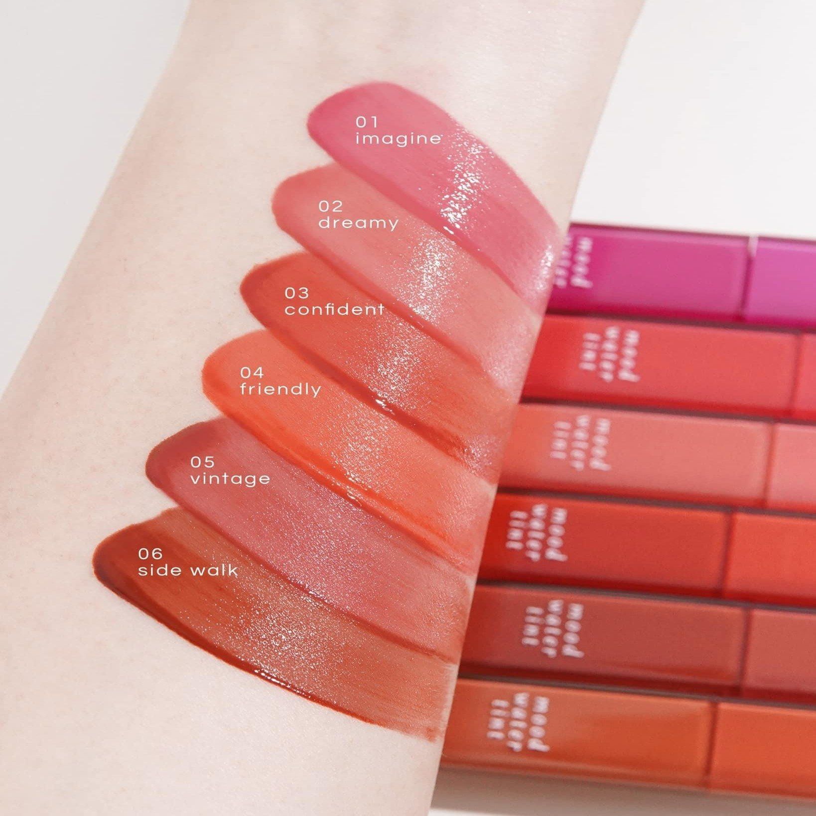  Mood Water Tint bộ sưu tập son kem lì hoàn toàn mới thương hiệu Odbo (Made in Thailand) 