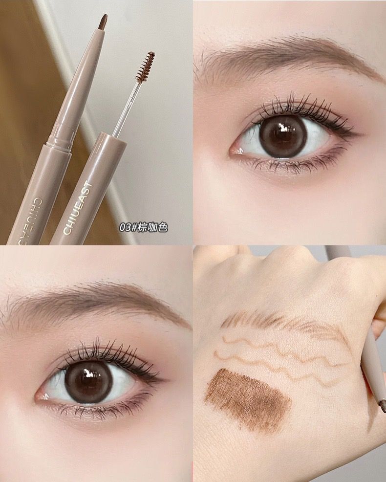  Eyebrow pencil chì mày ngang 2 đầu siêu tiện lợi thương hiệu Chiueast 