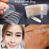  Kích mí lưới bằng lụa siêu tự nhiên không cần sử dụng nước thay cho keo dán 
