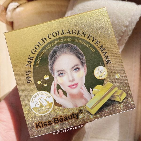  KISS BEAUTY DƯỠNG MẮT VÀNG 24K 