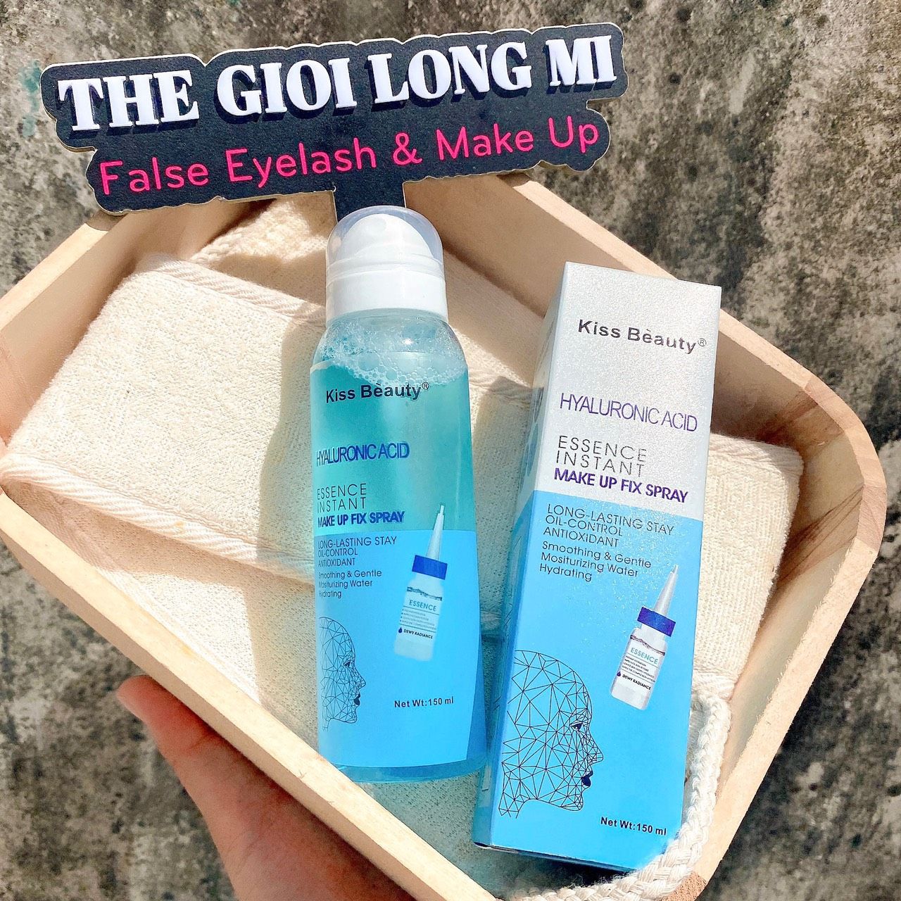  KISS BEAUTY XỊT KHOÁ NỀN HYALURONIC 