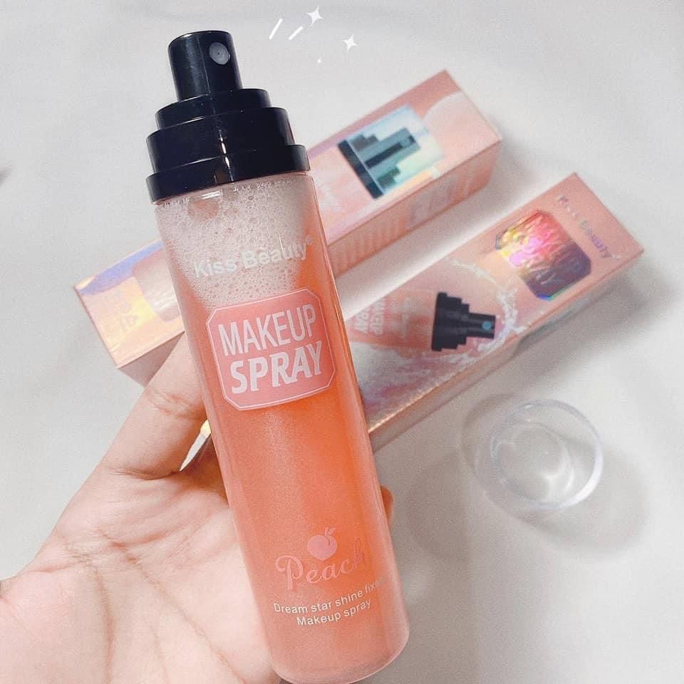  KISS BEAUTY XỊT KHOÁ NỀN TRÁI ĐÀO 