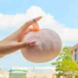  Mack Andy bông phấn trang điểm có nhũ kim tuyến lấp lánh hình trái đào 