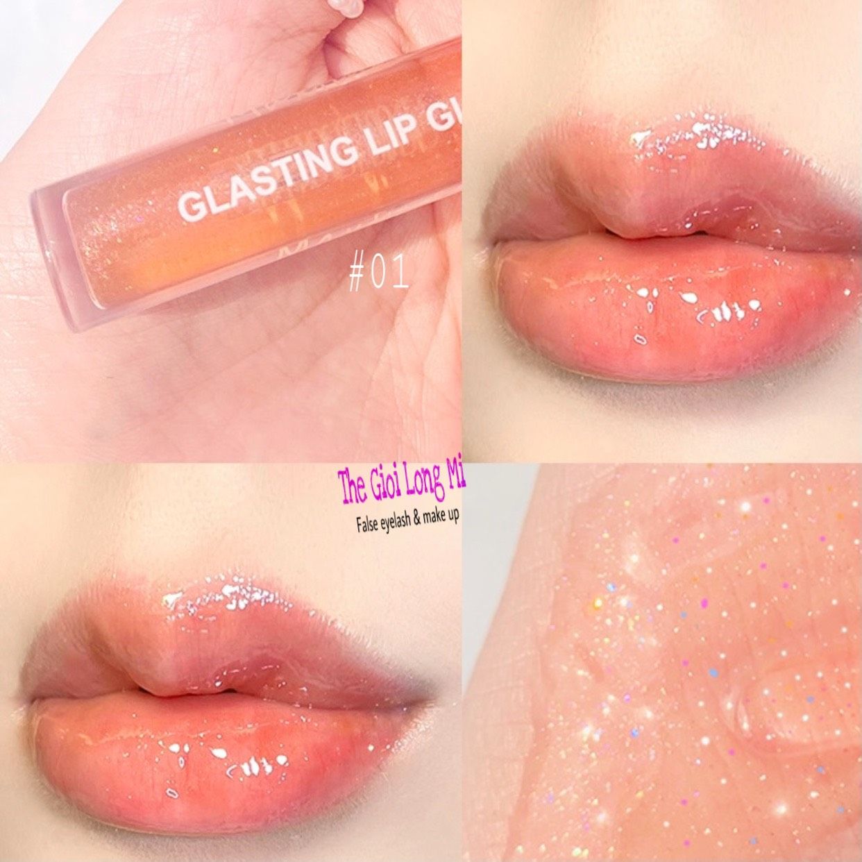 MAXFINE SON BÓNG LIP GLOSS GLAZE 