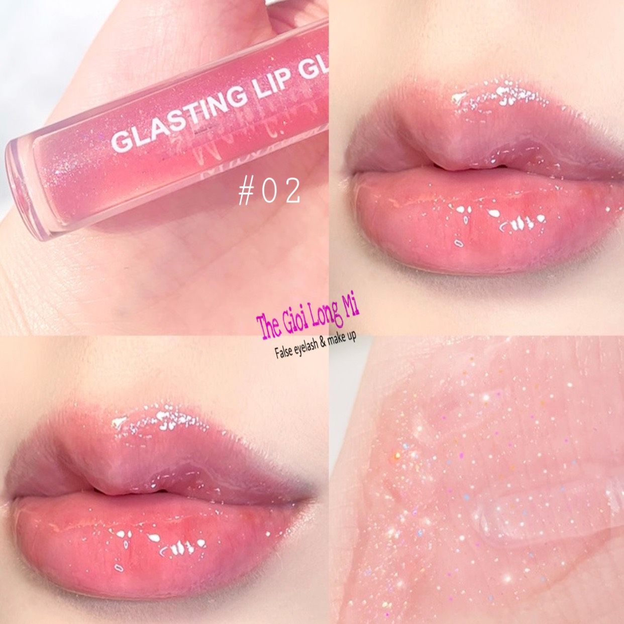  MAXFINE SON BÓNG LIP GLOSS GLAZE 