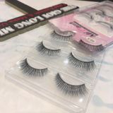  3D-5 hộp lông mi lông chồn kiểu dáng đuôi cá tự nhiên mỏng nhẹ thương hiệu Mi Oanh 