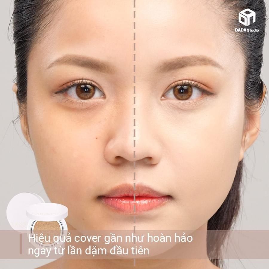  Phấn Nước Missha Kiềm Dầu Magic Cushion Cover Lasting SPF50+ PA+++ 