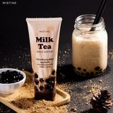  MISTINE MILKTEA BODY LOTION TRÂN CHÂU ĐƯỜNG ĐEN 