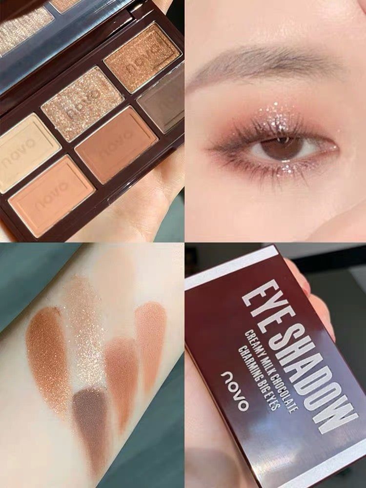  NOVO PHẤN MẮT 6 Ô CHOCOLATE CHARMING 