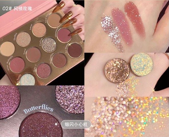  ROTO BEAUTY BẢNG PHẤN MẮT 12 Ô 