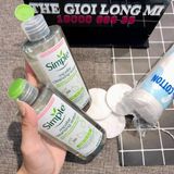  Simple nước tẩy trang dịu nhẹ cấp ẩm cho da 