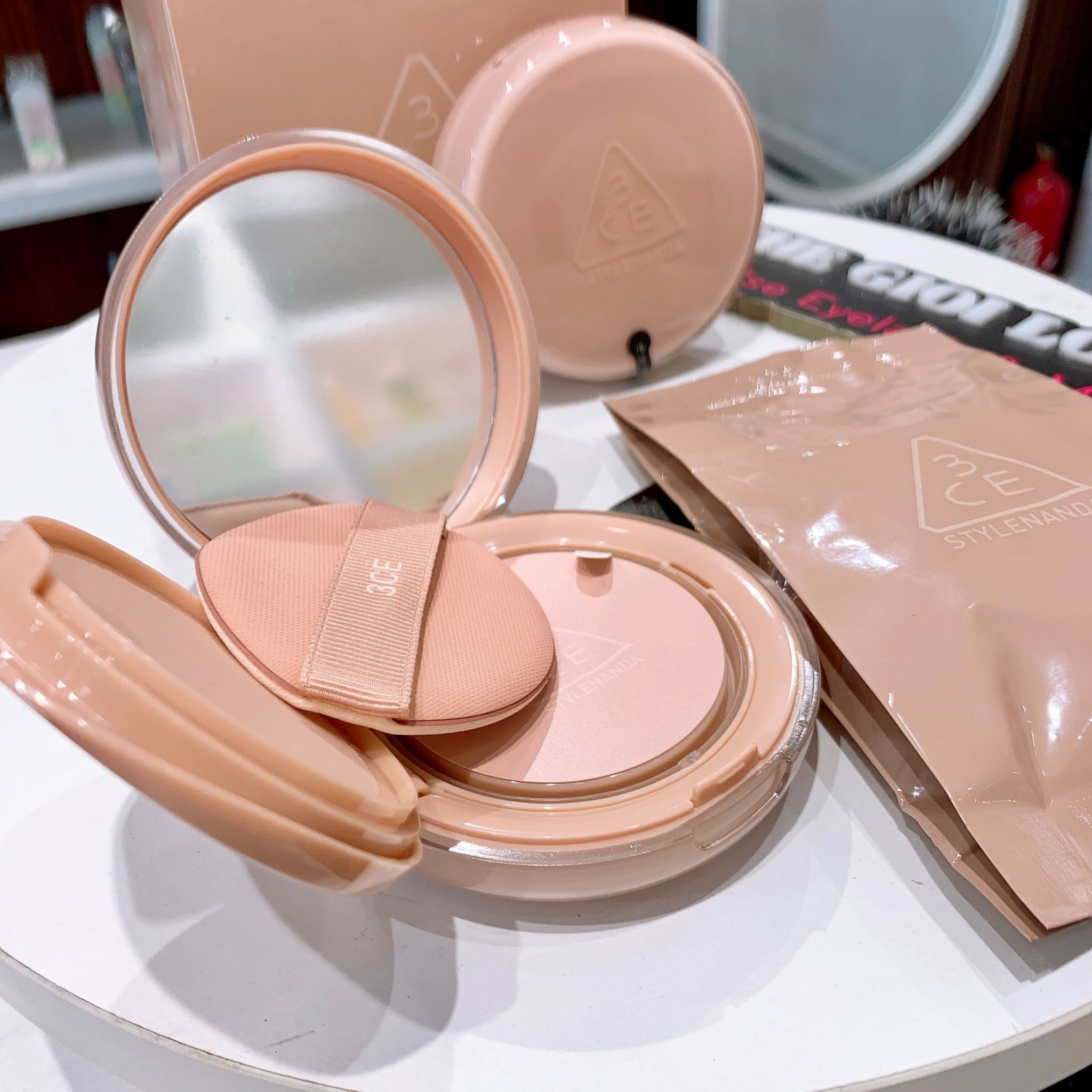  PHẤN NƯỚC 3CE GLOW CUSHION 