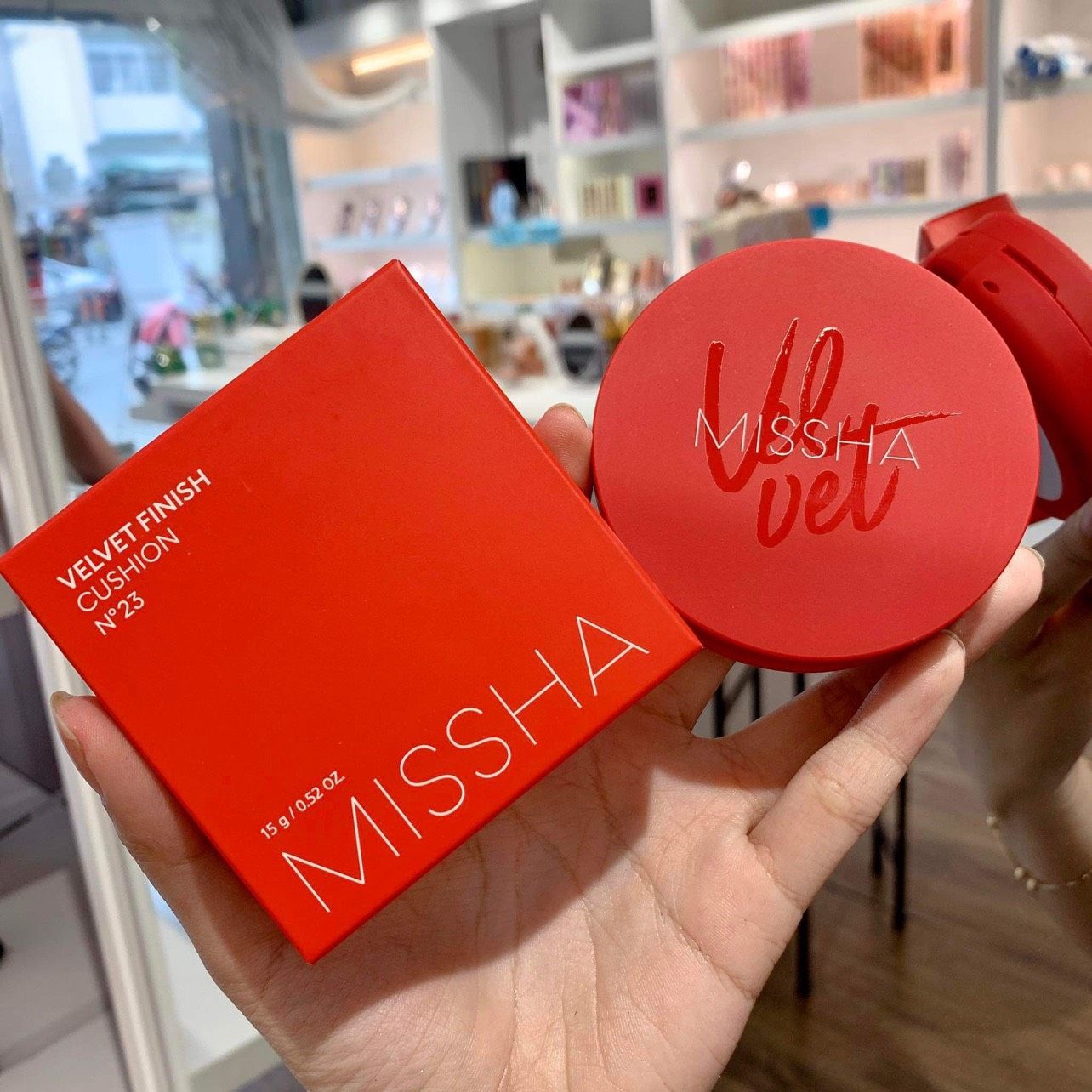  Velvet Finish Cushion #N21 phấn nước thương hiệu Missha 