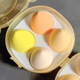  Hộp 04 mút trứng tán kem nền hình chú gấu xinh xắn 