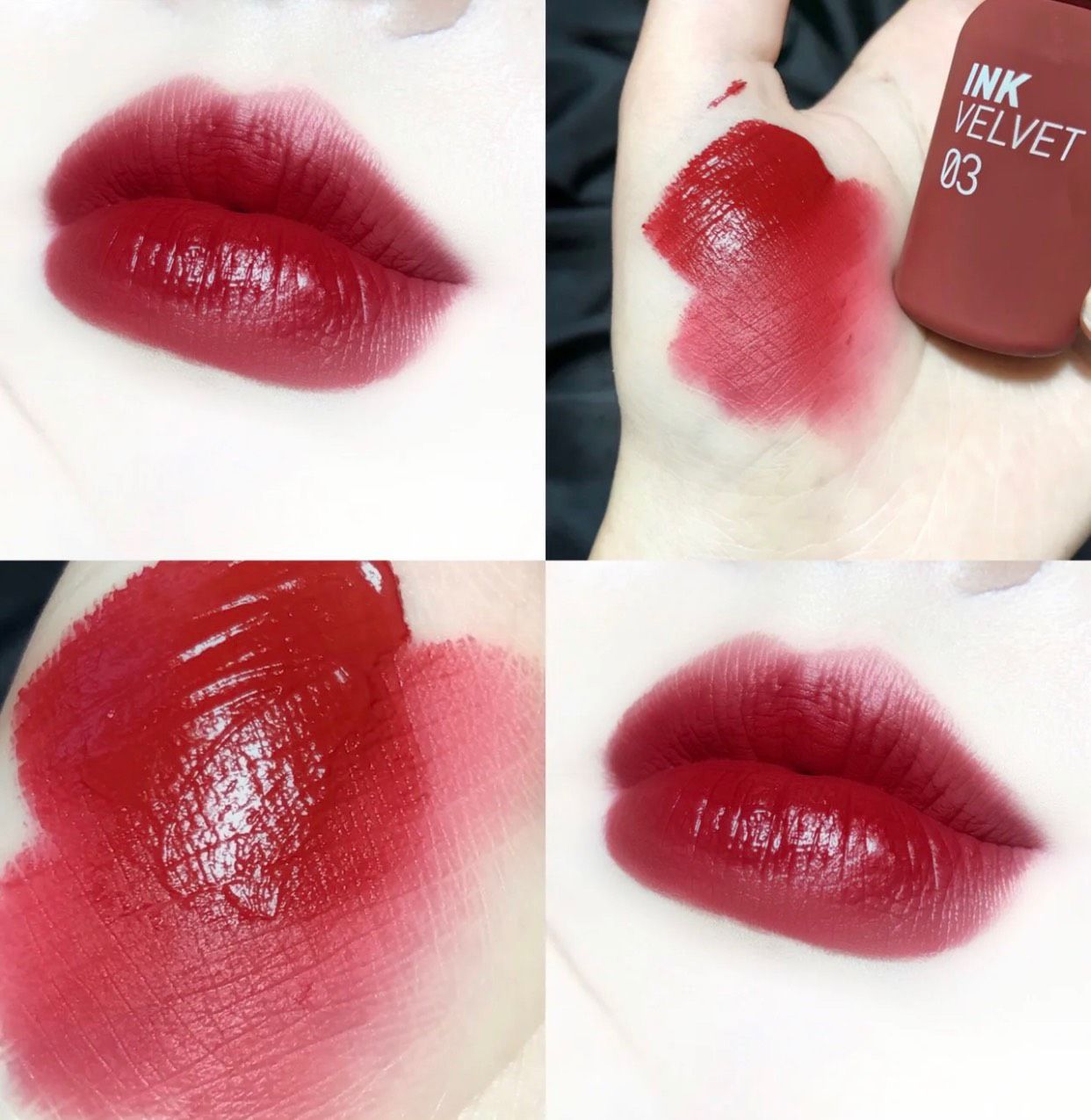  Ink Airy Velvet bộ sưu tập son kem lì thương hiệu Peripera (Hàn Quốc) 