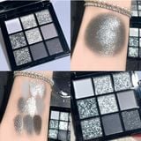  Grey Smoke hộp phấn mắt 9 ô tone xám khói thời thượng thương hiệu Tati Beauty 