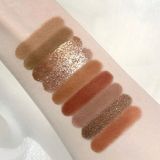  BROWN ORANGE HỘP PHẤN MẮT 9 Ô TATI BEAUTY 